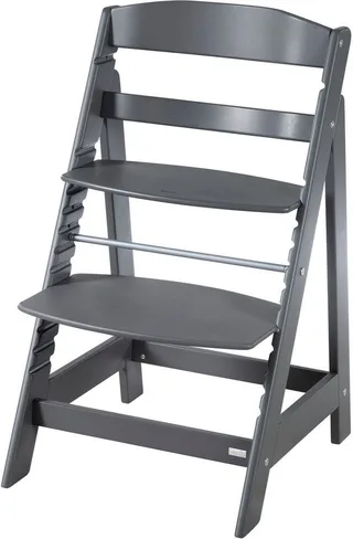 Hochstuhl Sit Up Flex, aus Holz von roba in Grau – Produktfoto 3 von 5