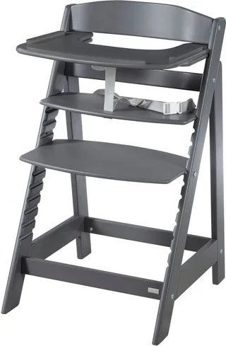 Hochstuhl Sit Up Flex, aus Holz von roba in Grau – Produktfoto 2 von 5