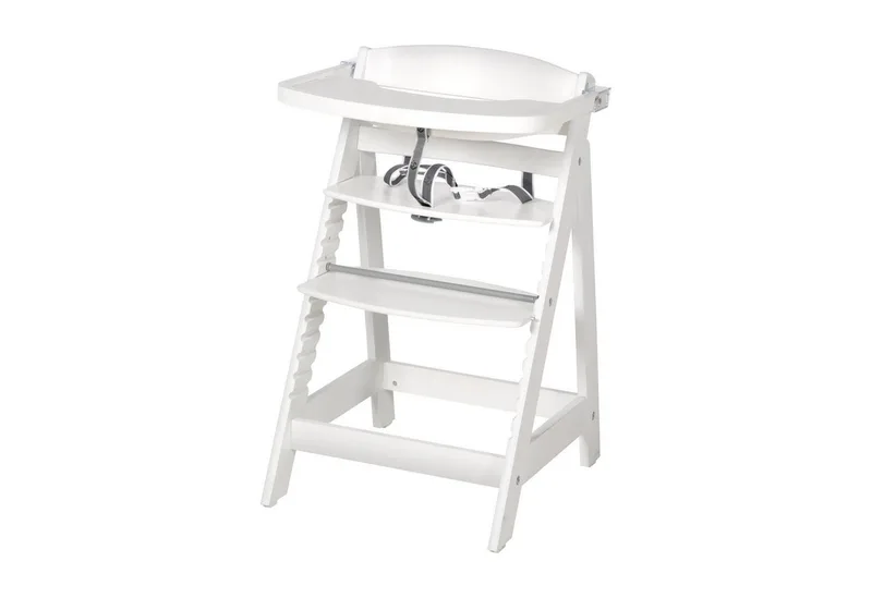 Hochstuhl Sit Up FUN, inkl abnehmbarem Essbrett & Bügel de roba en Weiß – photo produit