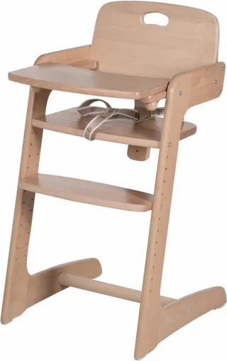 Hochstuhl Treppenhochstuhl, Kid Up, natur, aus Holz von roba in Beige – Produktfoto 1 von 3