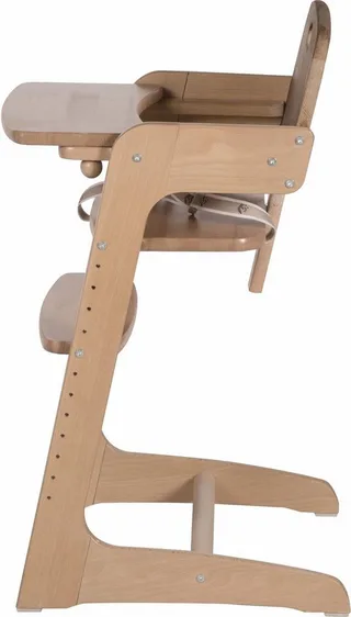 Hochstuhl Treppenhochstuhl, Kid Up, natur, aus Holz von roba in Beige – Produktfoto 2 von 3