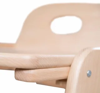 Hochstuhl Treppenhochstuhl, Kid Up, natur, aus Holz von roba in Beige – Produktfoto 3 von 3