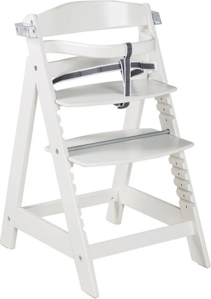 Hochstuhl Treppenhochstuhl Sit Up Click & Fun, aus Holz by roba in White – product photo 2 of 5