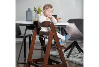 Hochstuhl Treppenhochstuhl Sit up III, aus Holz von roba in Braun – Produktfoto 4 von 5