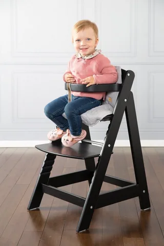 Hochstuhl Treppenhochstuhl Sit up III, aus Holz by roba in Black – product photo 4 of 5