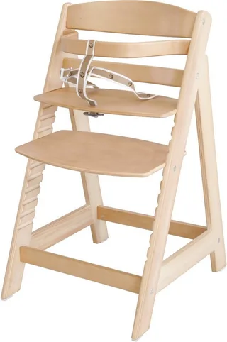 Hochstuhl Treppenhochstuhl Sit up III, natur, aus Holz von roba in Beige – Produktfoto 1 von 5