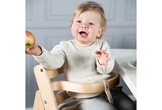 Hochstuhl Treppenhochstuhl Sit up III, natur, aus Holz von roba in Beige – Produktfoto 5 von 5
