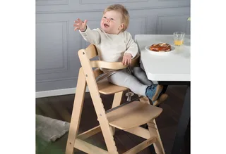Hochstuhl Treppenhochstuhl Sit up III, natur, aus Holz von roba in Beige – Produktfoto 4 von 5