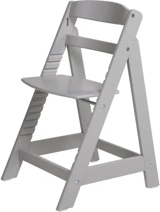 Hochstuhl Treppenhochstuhl Sit up III, taupe, aus Holz by roba in Grey – product photo 3 of 5