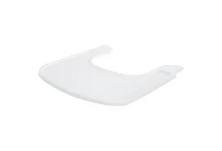 Hochstuhltablett Essbrett für roba Hochstuhl Sit Up Flex, Liv Up & Born Up, Plastik, (Kompatibel mit Gurtsystem und Hochstuhlauflagen), Schnelle Klickbefestigung - Einfache Reinigung von roba in Weiß – Produktfoto 1 von 5