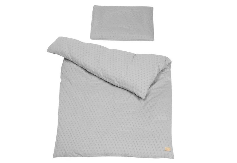 Kinderbettwäsche Lil Planet - BIO BAUMWOLLE - versch. Farben - weicher Stoff, aus Jersey, 2 teilig, 100 x135 cm, Bettwäsche Kinderbett & Babybett - Jungen & Mädchen de roba en Gris – photo produit 1 sur 5