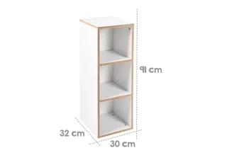 Kinderregal Universal, Seitenregal passend unter roba Wickelkommoden de roba en Blanc – photo produit 4 sur 4