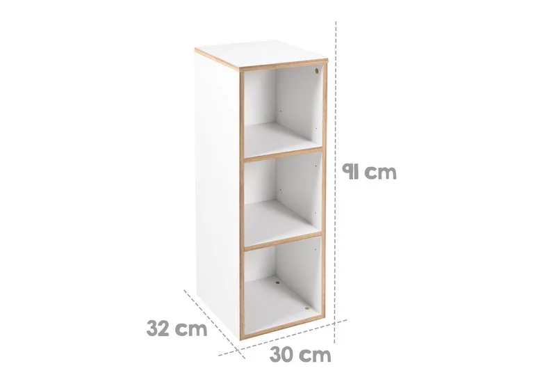 Kinderregal Universal, Seitenregal passend unter roba Wickelkommoden de roba en Blanc – photo produit 4 sur 4