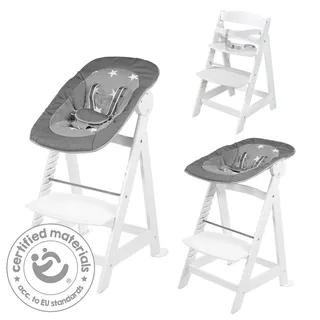 Kinderstoel Born Up Little Stars 94 Cm Hout/polyester by roba in White – product photo 3 of 3
