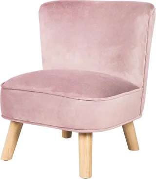 Kinderstoel Lil Sofa Junior 50 Cm Fluweel by roba in Pink – product photo 1 of 3