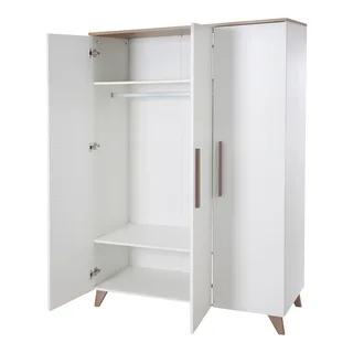 Kleiderschrank Ole 3-türig från roba i Vit, 52 × 119 mm – produktbild 3 av 3