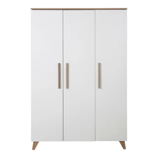 Kleiderschrank Ole 3-türig från roba i Vit, 52 × 119 mm – produktbild 1 av 3