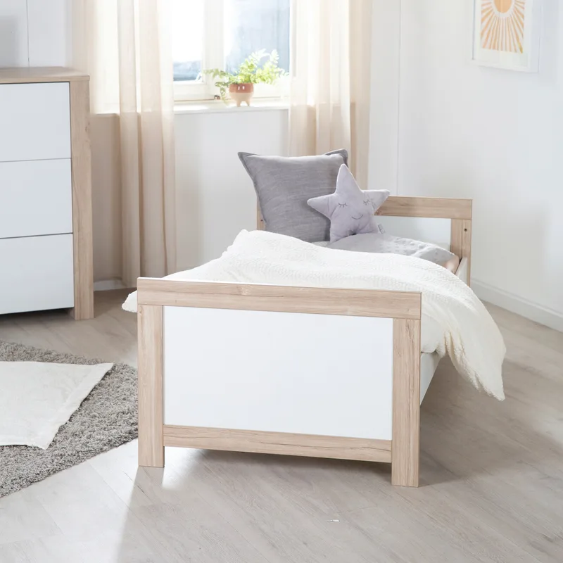 Kombi-Babybett Malo 70x140 cm by roba in White, 144 × 76 × 82 mm – product photo 2 of 3