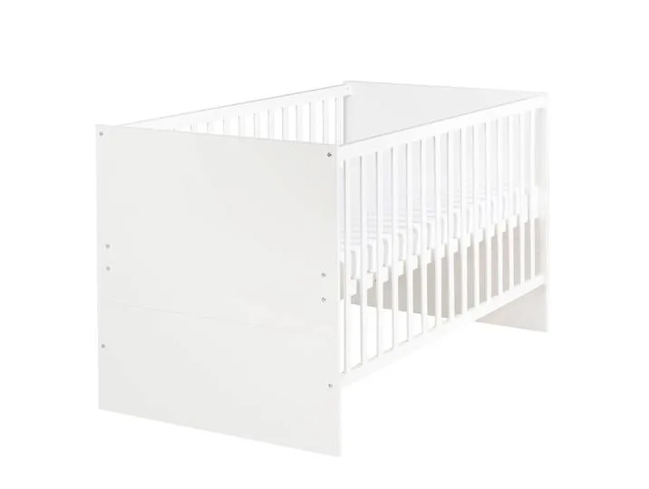 Kombi-Kinderbett 'Anton' 70x140, umbaubar, inkl. Umbauecken, 3-fach höhenverstellbar, 3 Schlupfsprossen by roba – product photo