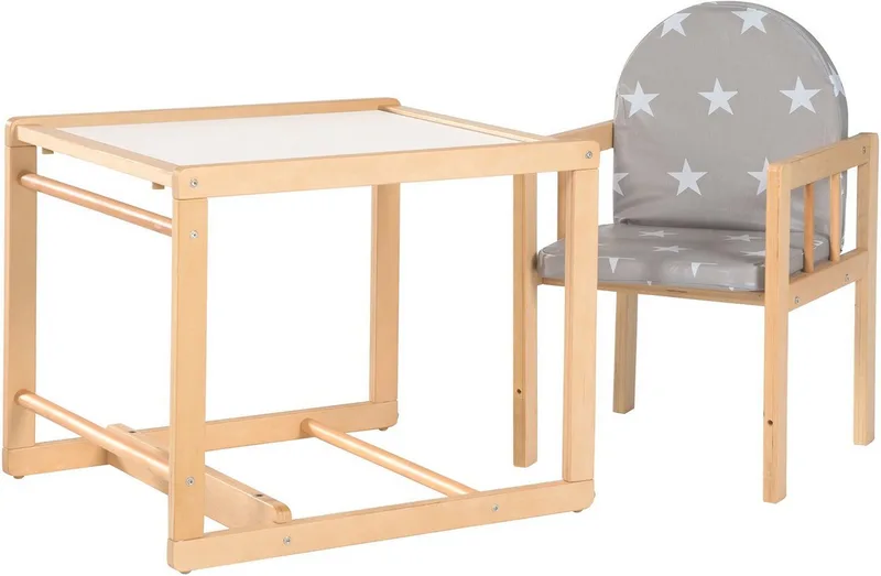 Kombihochstuhl Little Stars, zur Kindersitzgarnitur umbaubar by roba in Beige – product photo 2 of 2
