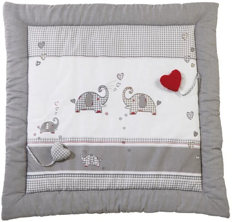 Krabbeldecke Jumbotwins, roba® van roba in Grijs – productfoto