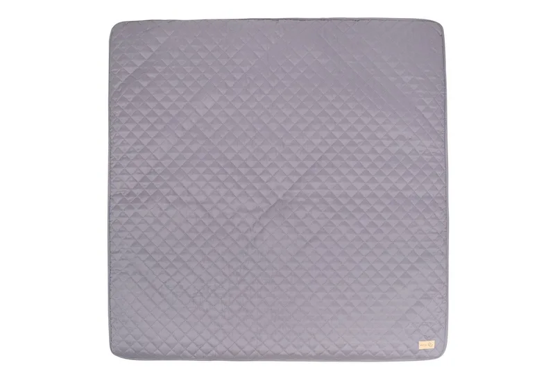 Krabbeldecke roba Style 100 x 100 cm - Spieldecke gesteppt - Baby & Kleinkind, roba®, Pflegeleichtes & schmutzabweisendes Material - Anthrazit van roba in Grijs – productfoto 1 van 3