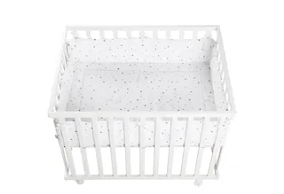 Laufgitter Laufstall, inkl. Schutzeinlage Sternzauber grau by roba in White – product photo 1 of 5