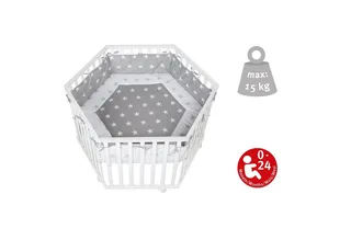 Laufgitter Little Stars 6-eckig by roba in 121 × 72 mm – product photo 5 of 5