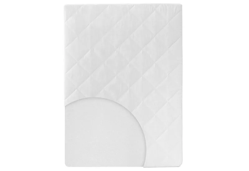 Laufgitter-Matratze in - passend für Laufgitter 100x100 & 75x100 cm oder 6-eckig, roba®, 4 cm hoch, (Passend für alle Standard Laufgitter / Laufställe), Laufstall-Matratze, gesteppt by roba in White – product photo 2 of 5