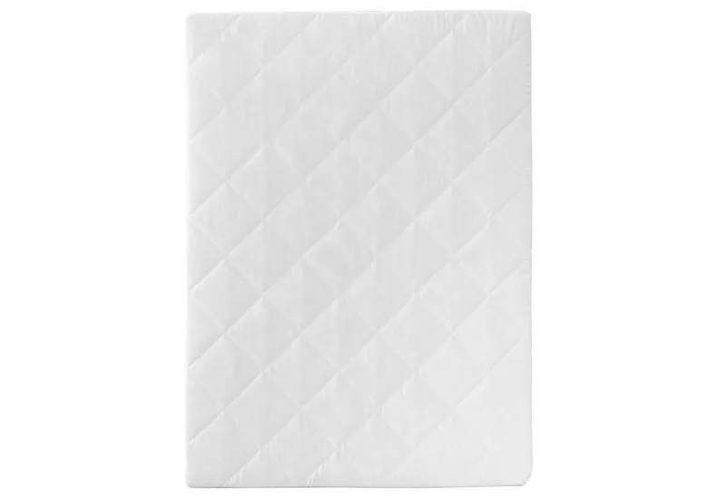 Laufgitter-Matratze in - passend für Laufgitter 100x100 & 75x100 cm oder 6-eckig, roba®, 4 cm hoch, (Passend für alle Standard Laufgitter / Laufställe), Laufstall-Matratze, gesteppt van roba in Weiß – productfoto