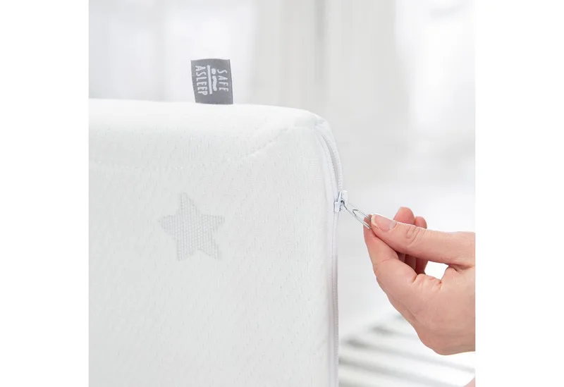 Laufgitter-Matratze safe asleep®, roba®, 4 cm hoch, für 6-eckige Laufgitter by roba in White – product photo 5 of 5