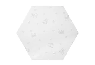 Laufgitter-Matratze safe asleep®, roba®, 4 cm hoch, für 6-eckige Laufgitter by roba in White – product photo 1 of 5