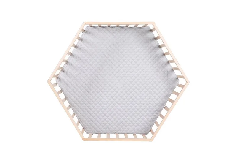 Laufgitter roba Style Laufstall, inkl. Schutzeinlage & Rollen, höhenverstellbar by roba in Grey – product photo 4 of 5