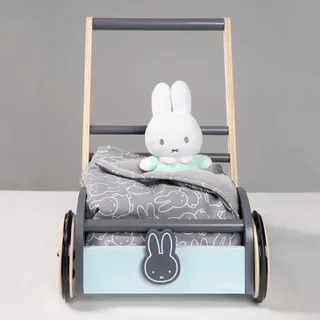 Lauflernwagen Miffy, mit Bremse, als Puppenwagen nutzbar fra roba i Grå – produktbillede 3 af 3