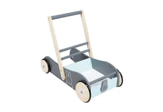 Lauflernwagen Miffy, mit Bremse, als Puppenwagen nutzbar fra roba i Grå – produktbillede 1 af 3