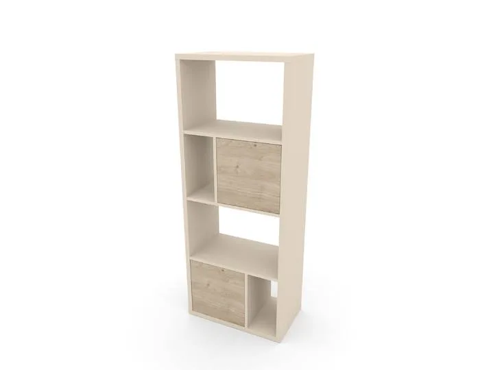 Regal »Louisa« - 58x34x146cm - weiß de roba – photo produit