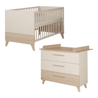 Roba 2-tlg. Babyzimmer Sidney de roba en Beige – photo produit 1 sur 2