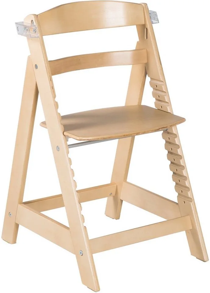 'Sit Up Click & Fun' Houten Kinderstoel - Meegroeistoel voor Baby's en Kinderen - Naturel by roba in Naturel gelakt – product photo 4 of 5