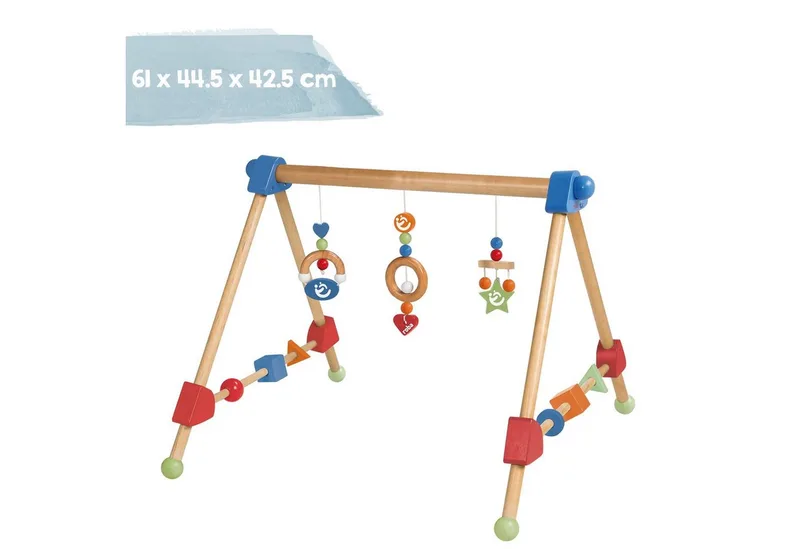 Spielbogen Spieltrapez, Spiel- & Greiftrainer van roba in Beige, Meerkleurig – productfoto 2 van 3