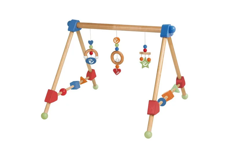 Spielbogen Spieltrapez, Spiel- & Greiftrainer van roba in Beige, Meerkleurig – productfoto 1 van 3