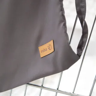 Tragetuch Style, anthrazit, Einkaufswagenschutz inkl. Tragerucksack by roba in Grey – product photo 3 of 3