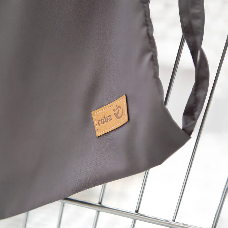 Tragetuch Style, anthrazit, Einkaufswagenschutz inkl. Tragerucksack by roba in Grey – product photo 3 of 3