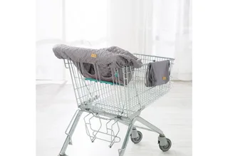 Tragetuch Style, anthrazit, Einkaufswagenschutz inkl. Tragerucksack by roba in Grey – product photo 1 of 3