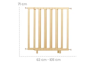 Türschutzgitter zum Klemmen, Treppengitter für Kinder & Haustiere de roba en Beige – photo produit 5 sur 5