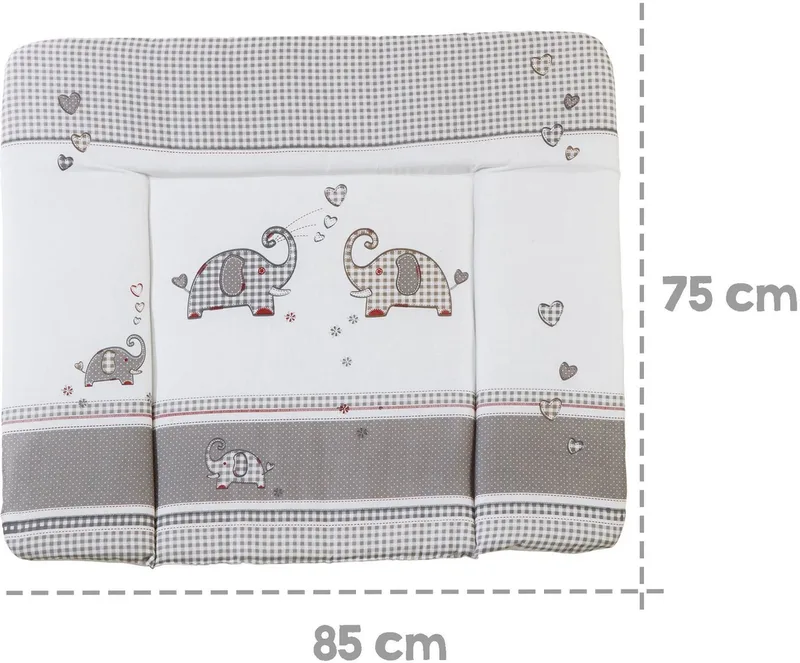 Wickelauflage 85 x 75 cm by roba in Grey – product photo 2 of 2