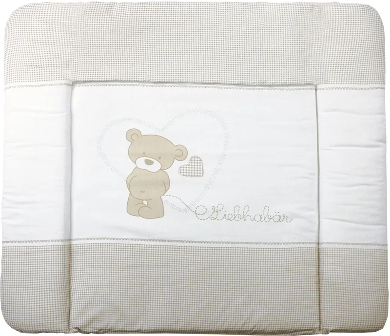 Wickelauflage 85 x 75 cm fra roba i Weiß – produktbillede