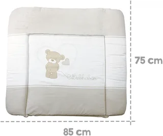 Wickelauflage 85 x 75 cm von roba in Weiß – Produktfoto 2 von 2