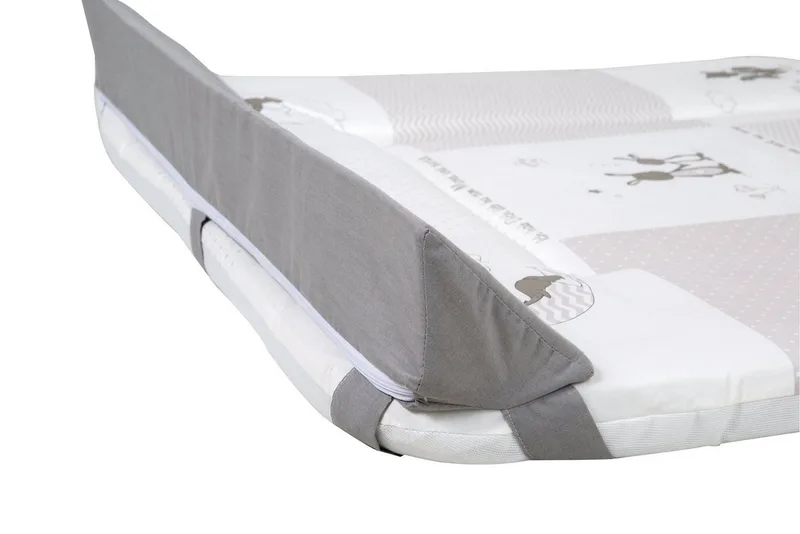 Wickelauflage Kopfschutzkissen – für Wickelauflagen & Keilkissen, für Babys & Kleinkinder von roba in Grau – Produktfoto 5 von 5