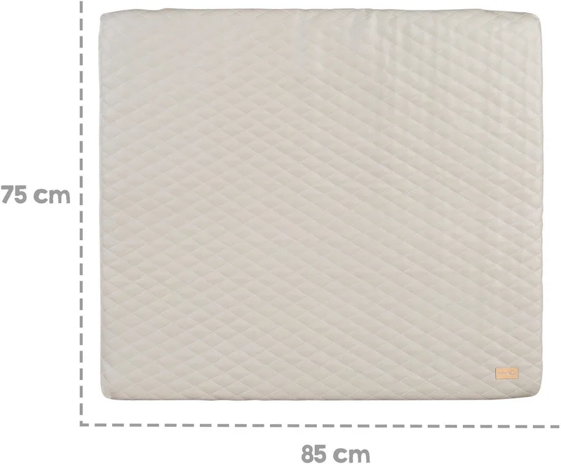 Wickelauflage Luxe, greyish gesteppt by roba in Grey – product photo 3 of 4