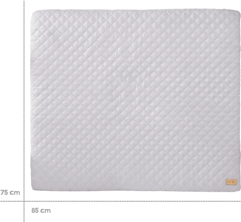 Wickelauflage Soft, Style, silbergrau von roba in Grau, Silber – Produktfoto 3 von 3
